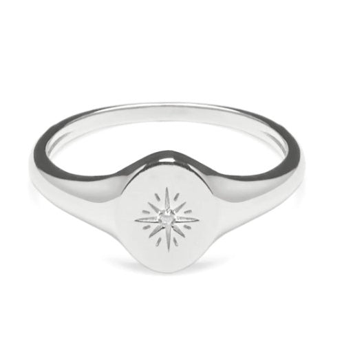 Voyager CZ ring