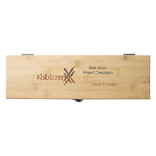 Engraved Timber Wine Gift Box