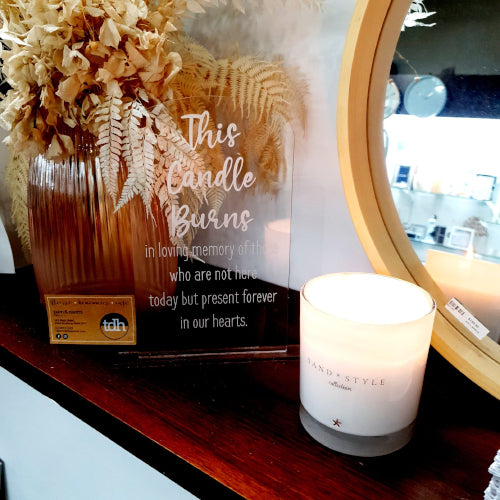 Candle sign