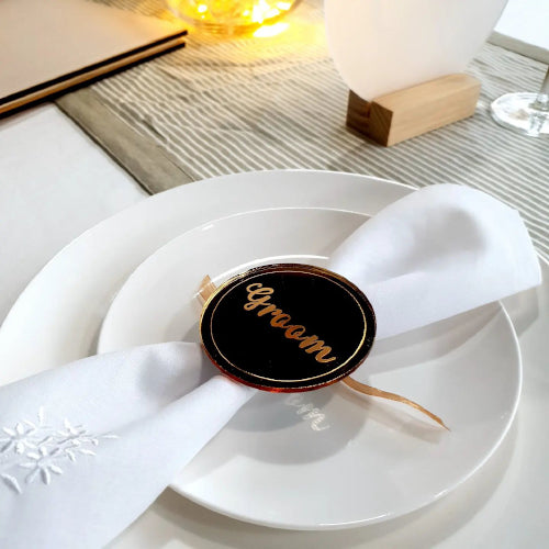 Acrylic name disc