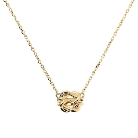 Bronzallure knot necklace
