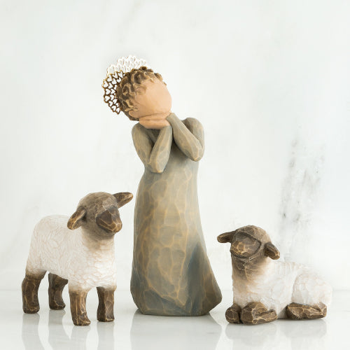 Little Shepherdness By Willow Tree