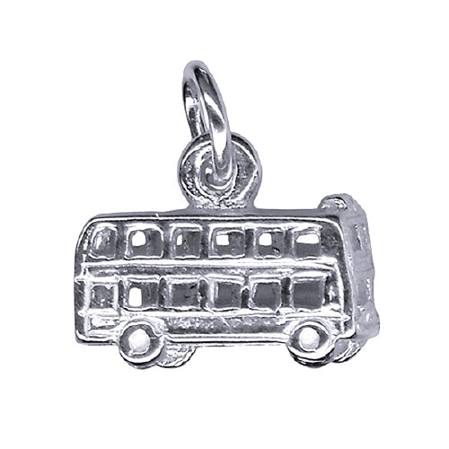 Double decker bus charm