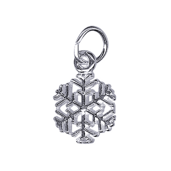 Sterling Silver Snowflake Charm