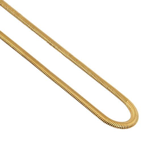 Steel Snake Chain Necklace