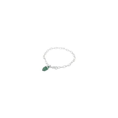Green Aventurine Point Chain Bracelet