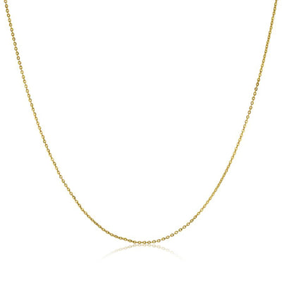 Sterling silver gold plated chain