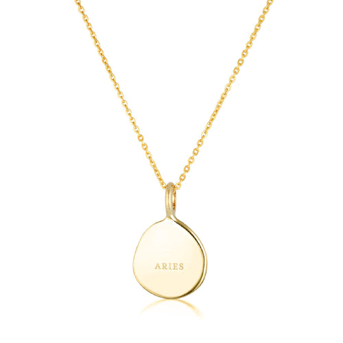 Aries Zodiac necklace