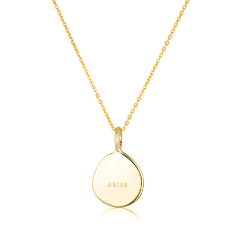 Aries Zodiac necklace