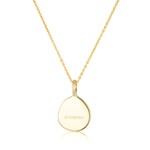 Scorpio Zodiac necklace
