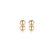 Twin stud earrings