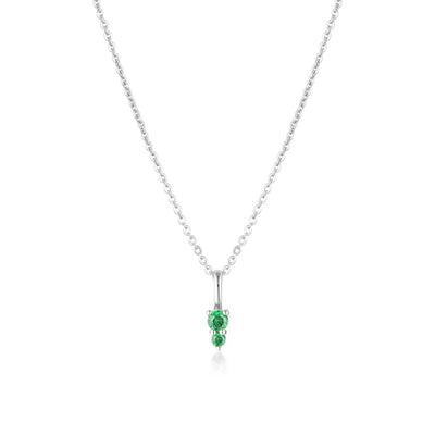 May birthstone necklace