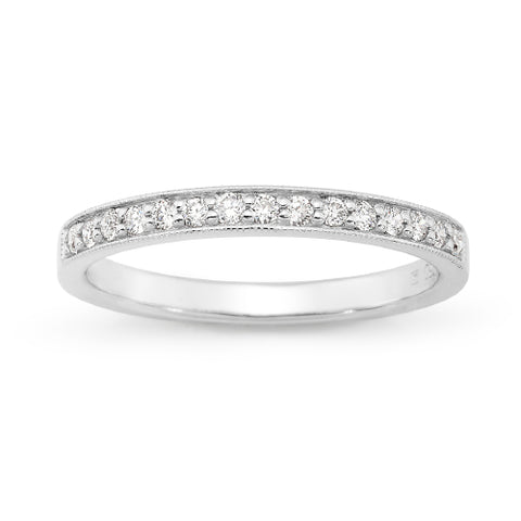 9ct Diamond wedding ring
