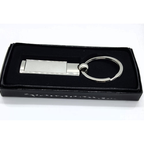 Rectangular Keyring.