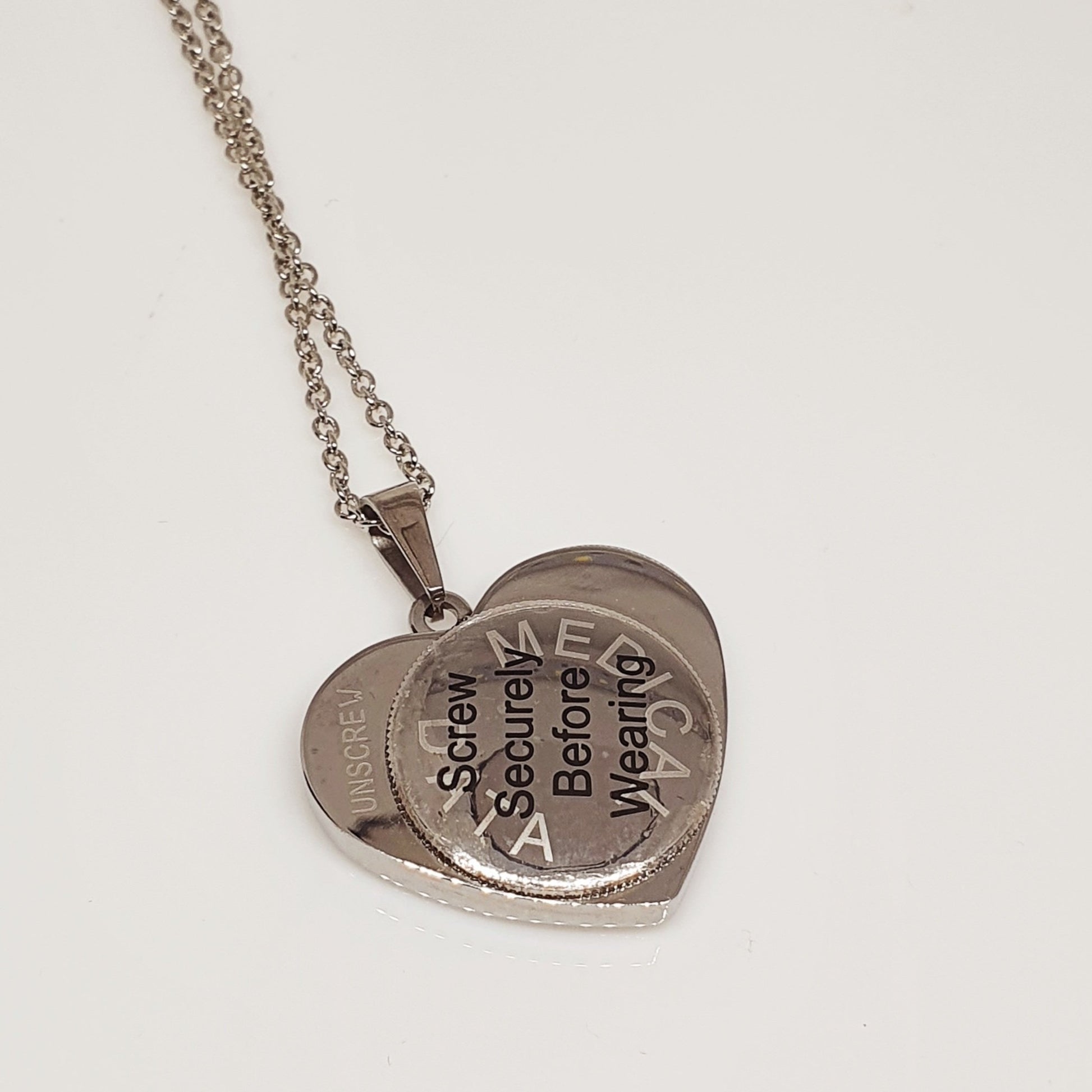 Stainless Steel Medi Lockets