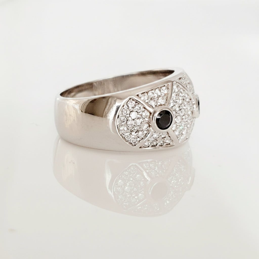Sterling silver CZ ring
