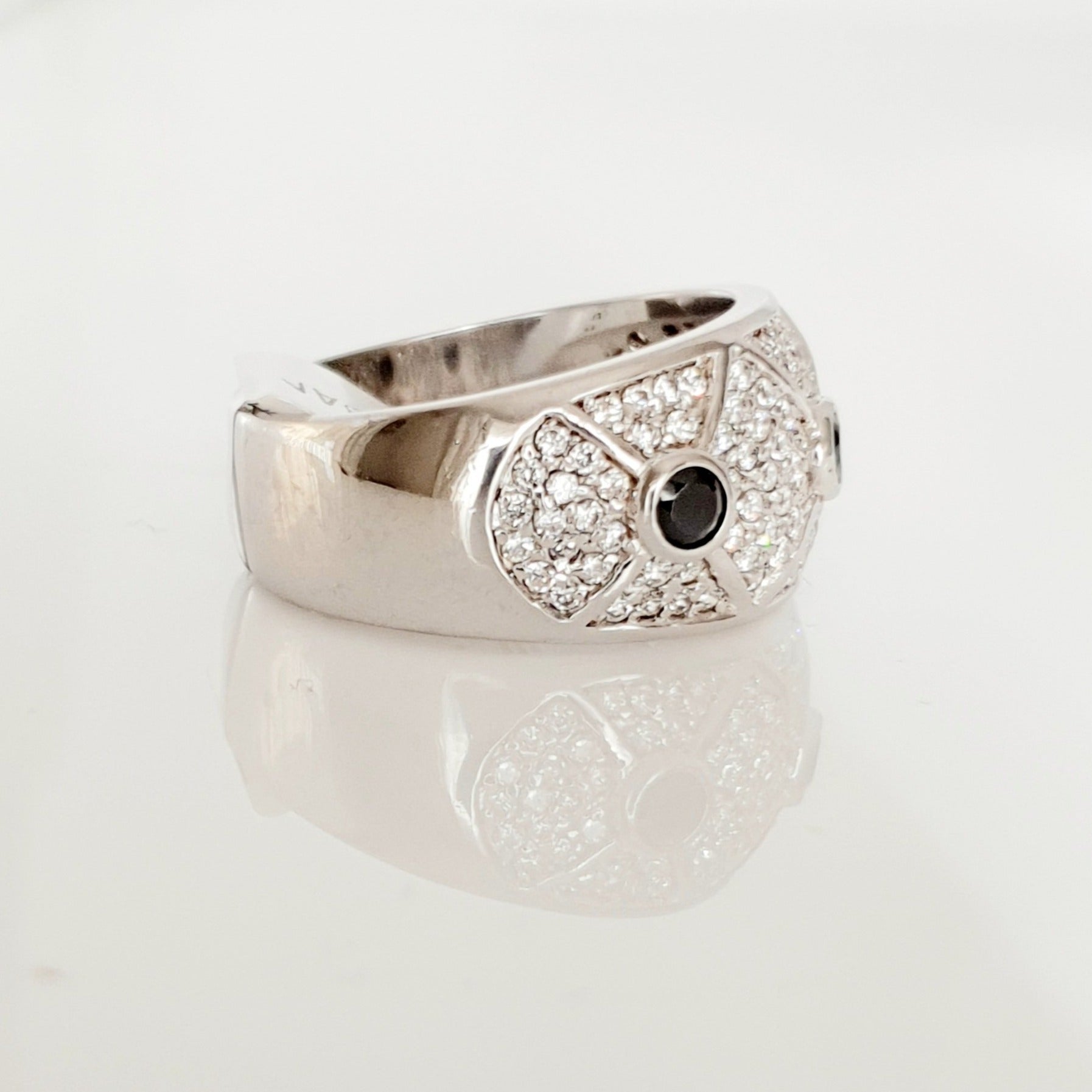 Sterling silver CZ ring