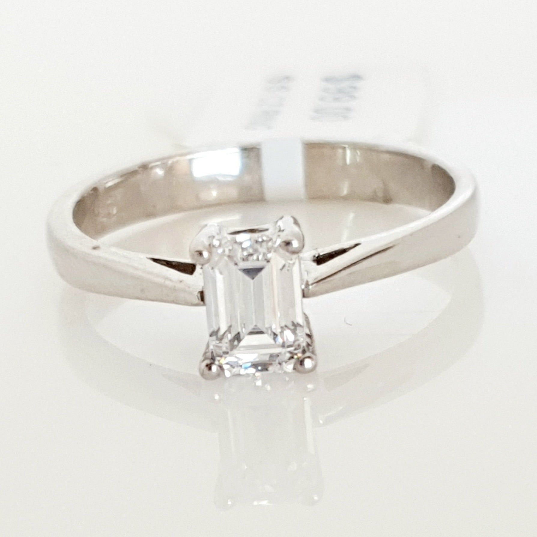Sterling silver CZ ring
