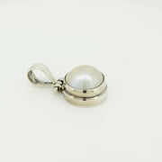 Sterling silver Mabe Pearl Pendant