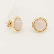 14ct pink Mother of Pearl studs