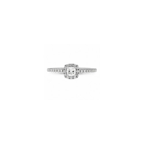 18ct white gold Diamond engagement ring