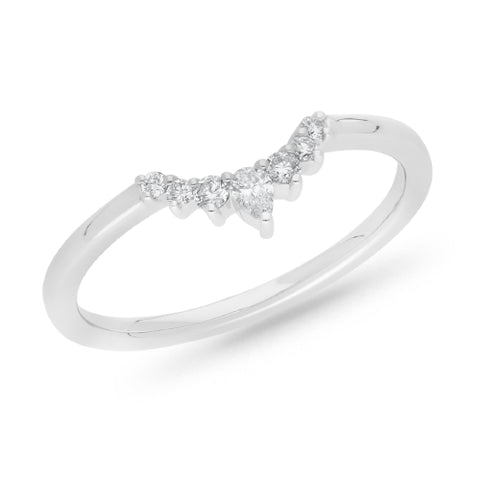 18ct Diamond wedding ring
