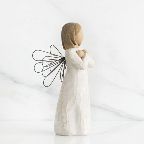 Sign For Love Angel by Willow Tree