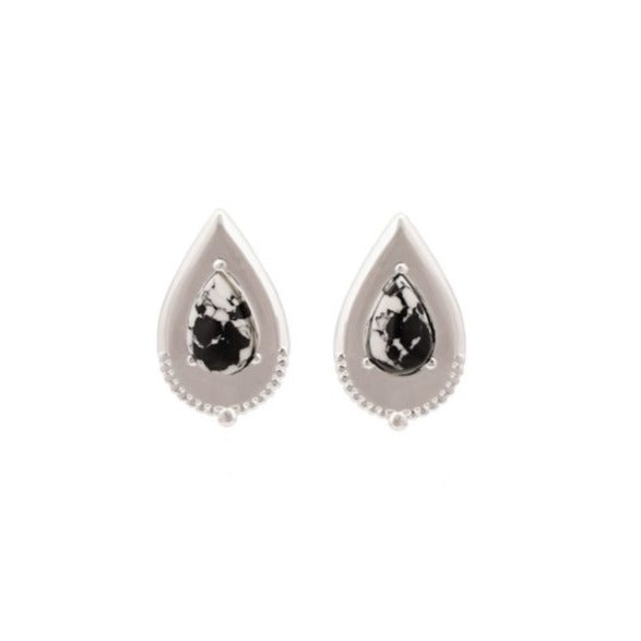 Silver plated earrings by Iskia Jewellery