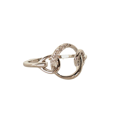 Sterling silver CZ ring