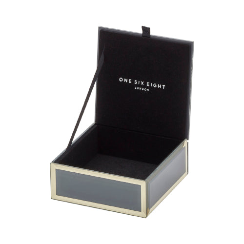 Sara small grey jewel box