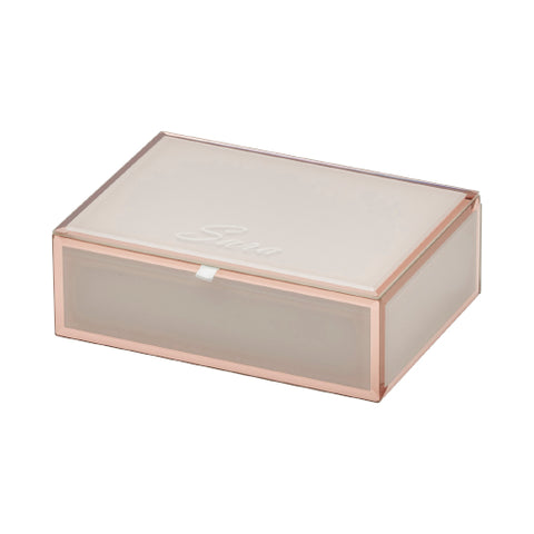 Sara Blush Medium Jewel Box