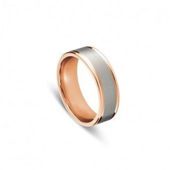 Men's stainless steel ring.