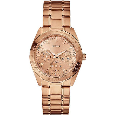 Guess rose gold watch
