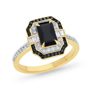 Morganite or Sapphire dress ring