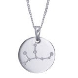 Sterling Silver Constellation necklace.