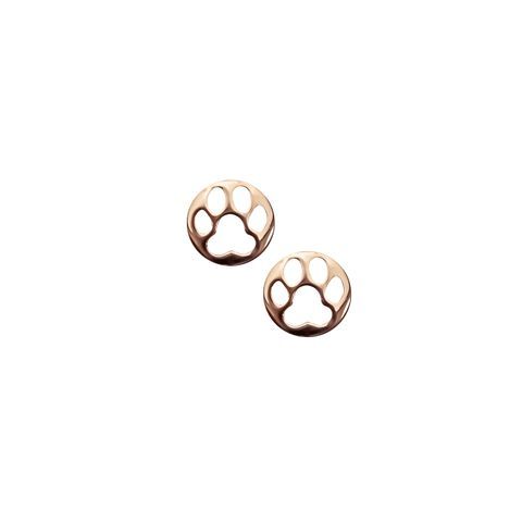Sterling silver paw studs