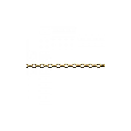 Sterling silver gold plated chain