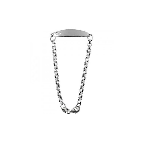 Sterling silver baby bracelet