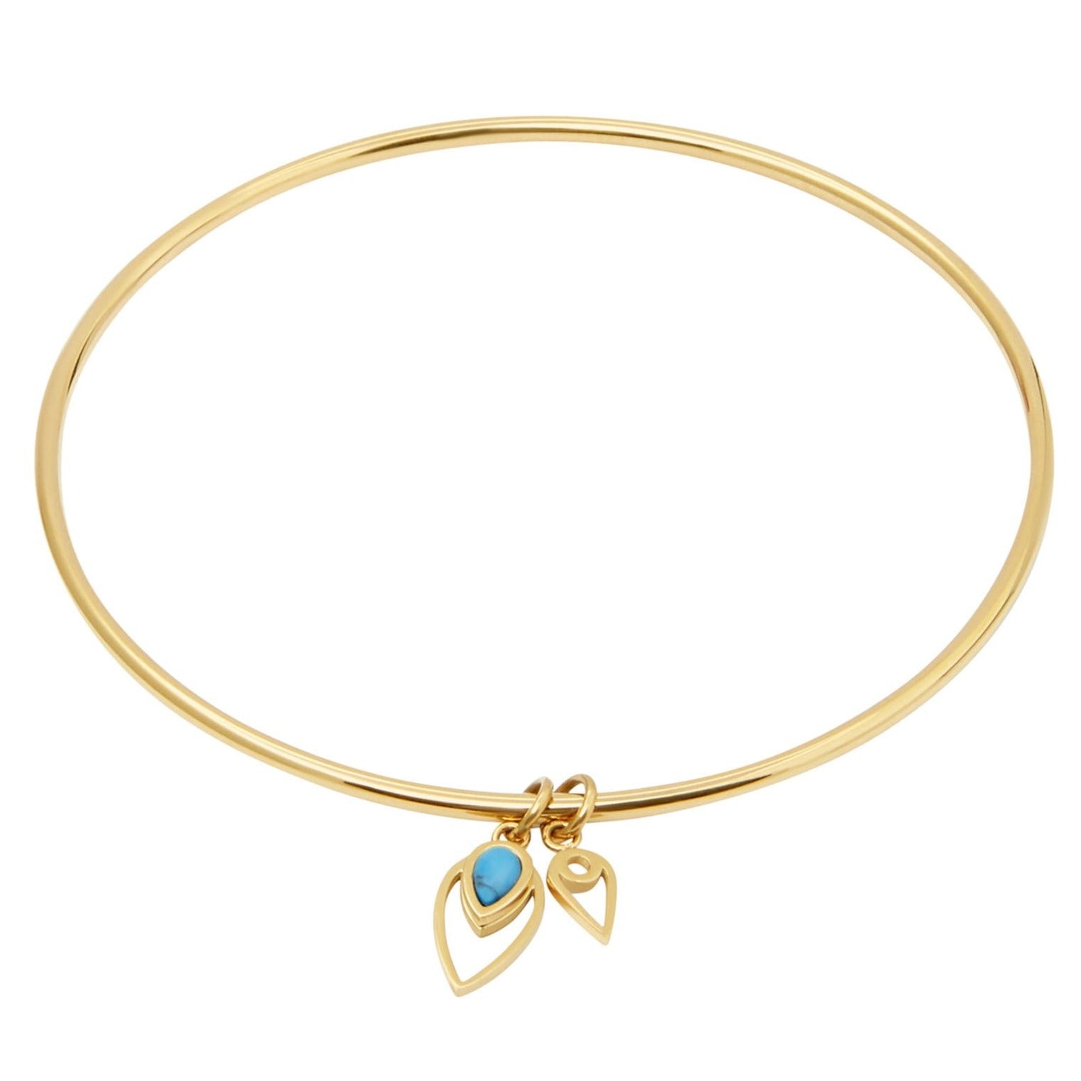 Peacock Bangle by Pastiche