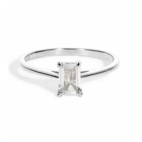 Sterling silver cz ring