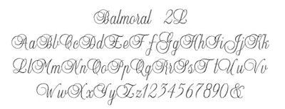 Engraving styles for children's cutlery