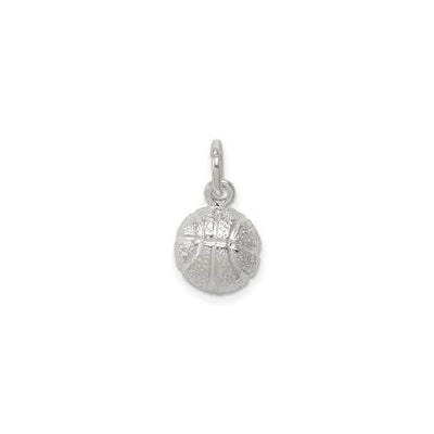 Sterling silver basketball charm