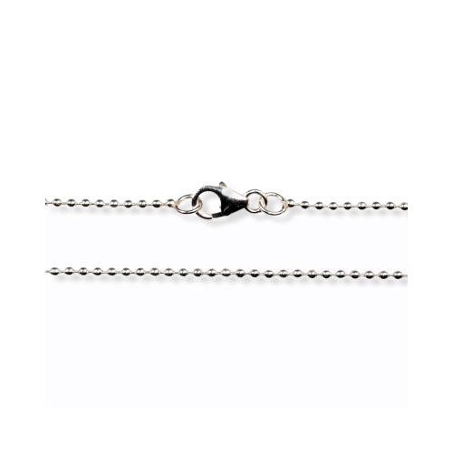 Sterling silver ball chain