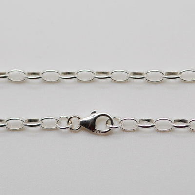 Sterling silver belcher chain