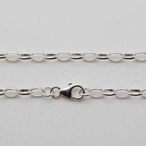 Sterling silver belcher chain
