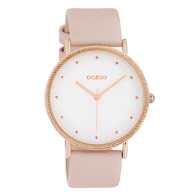 Oozoo 40mm rose gold watch