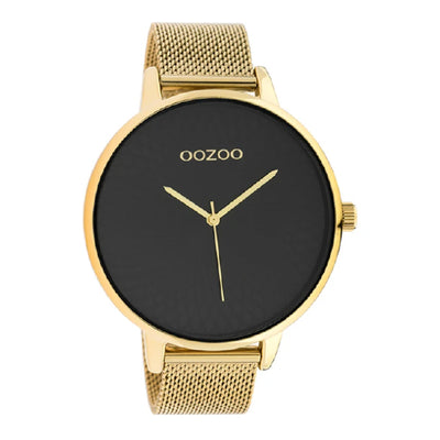 Oozoo 48mm gold watch