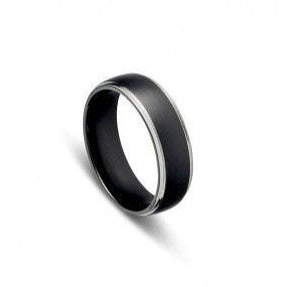 Men's stainless steel rings.