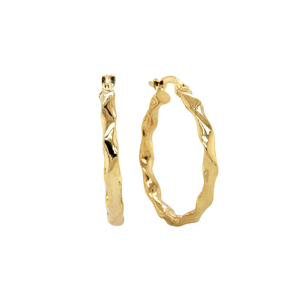 9ct gold bonded earrings