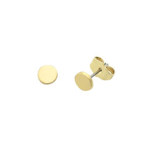 Petite Dot gold earrings